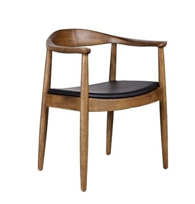 Quadros de madeira maciça apoio de braço de lazer cadeiras de jantar em design moderno para mobiliário de quarto e sala de estar