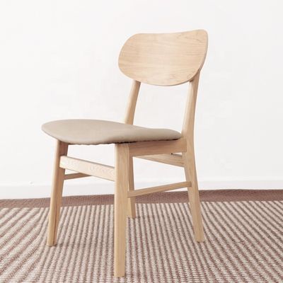 Cadeira de jantar de madeira em estilo moderno de luxo para mobiliário de sala de jantar