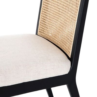 Melhor estilo francês de retalho de Rattan Madeira de carvalho sólida cadeira de jantar antiga estilo de design moderno para específico