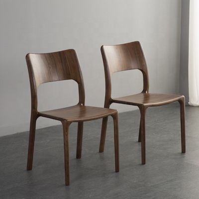 Altura ajustável Luxury Design Material de madeira Assento Simples Concise Refeição Solid Wood cadeira de jantar para assentos confortáveis