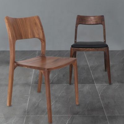 Altura ajustável Luxury Design Material de madeira Assento Simples Concise Refeição Solid Wood cadeira de jantar para assentos confortáveis