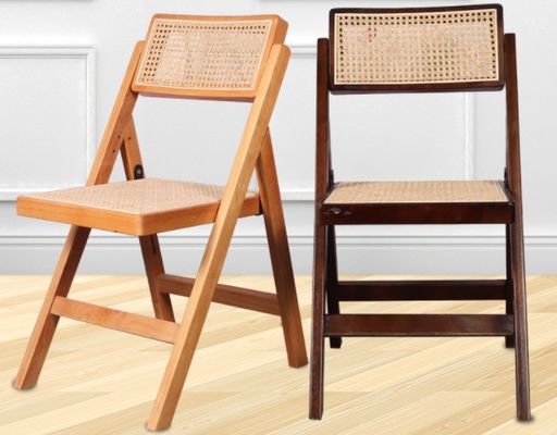 Cadeiras de jardim de rotão dobráveis para o exterior para assentos confortáveis