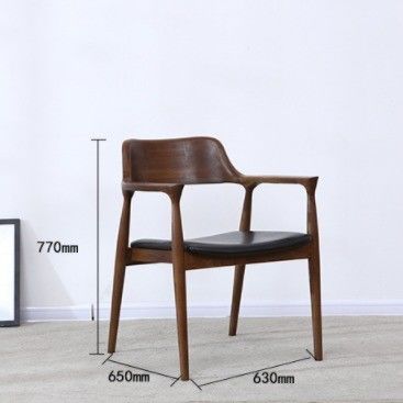 Cadeira Específica de Refeição Embalagem de Correio Y Cadeira de Braço de Refeição Criativa de Madeira para Estilo Moderno Restaurante e Café