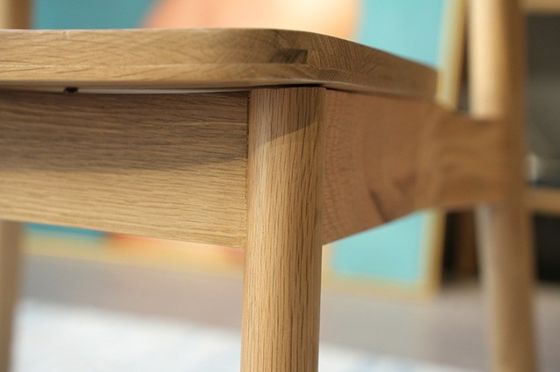 Cadeira de jantar de madeira maciça W45*D48*H80CM para mobiliário doméstico em restaurantes e hotéis