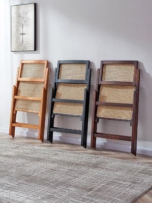 Embalagem de correio Cadeiras de rotão dobráveis duráveis para eventos de casamento e móveis de sala de jantar