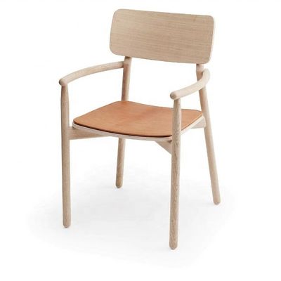 Cadeira de mesa de madeira de estilo nórdico para mobiliário de restaurante