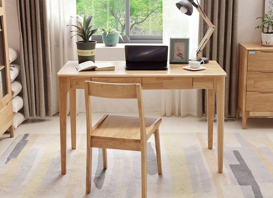 Cadeira de refeição de madeira maciça dobrada para hotel e restaurante estilo nórdico vintage acabamento natural