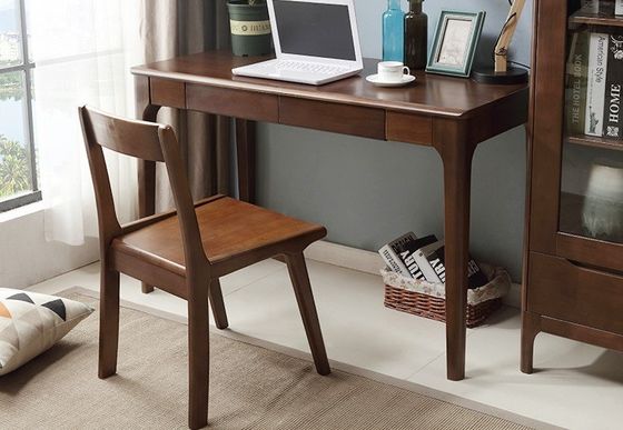 Cadeira de refeição de madeira maciça dobrada para hotel e restaurante estilo nórdico vintage acabamento natural