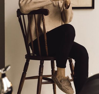 Restaurante Hotel Quadro de madeira sólida Windsor cadeira de jantar natural com acabamento lacado