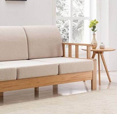 Tabela de café redonda de madeira sólida para sala de estar W32/40/50*D32/40/50*H30/40/51CM