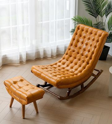 Melhore a sua sala de estar com esta elegante cadeira de lazer W60*D135*H85CM