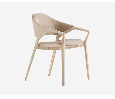 Nordic Design Modern Solid Wood Leather Sala de Jantar Cadeira de Restaurante em Branco/Negro/Vinho Vermelho/Vermelho para Assentos Robustos 2023