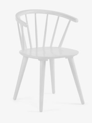 Cadeira de Windsor Moderna de Madeira Sólida para Otimização do Espaço de Jantar