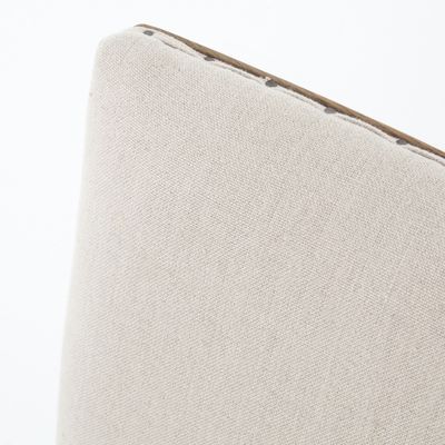 Restaurante Hotel Cadeira de jantar de madeira maciça com acabamento de nitrolacque e estofamento de tecido moderno