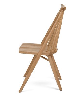 Mobiliário de sala de jantar Madeira de madeira maciça Cadeira de jantar Windsor W54.6*D50*H96.5CM e Design elegante