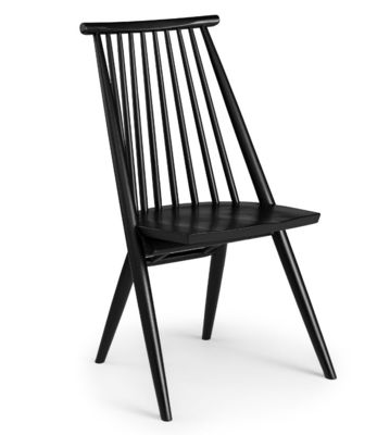 Mobiliário de sala de jantar Madeira de madeira maciça Cadeira de jantar Windsor W54.6*D50*H96.5CM e Design elegante