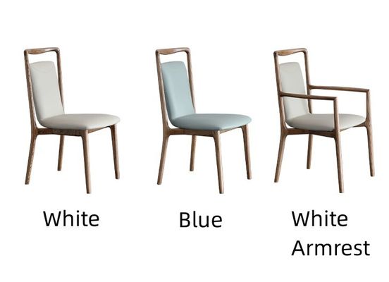 Casa Mobiliário Moderno Estilo Nórdico Restaurante Sala de Jantar Cadeiras de Jantar de Madeira com acabamento Nitrolacque