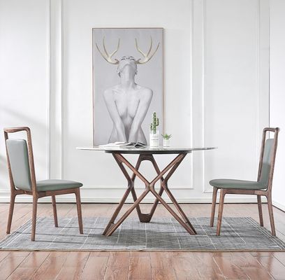 Casa Mobiliário Moderno Estilo Nórdico Restaurante Sala de Jantar Cadeiras de Jantar de Madeira com acabamento Nitrolacque