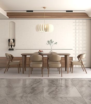 Mobiliário da sala de jantar italiano luxo design moderno cadeira de café de madeira cadeiras empilhadas para refeições sofisticadas