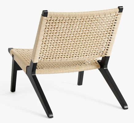 Cadeira de sala de estar de madeira maciça de madeira moderna para sofisticação no design nórdico