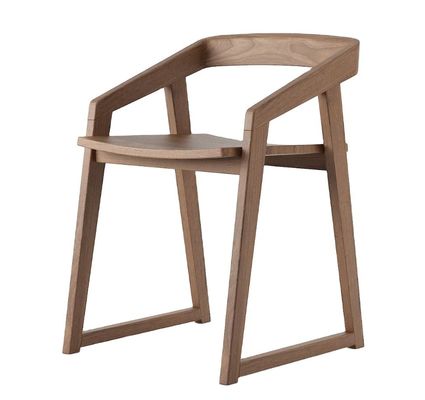 Cadeira de mesa de madeira maciça para sala de jantar