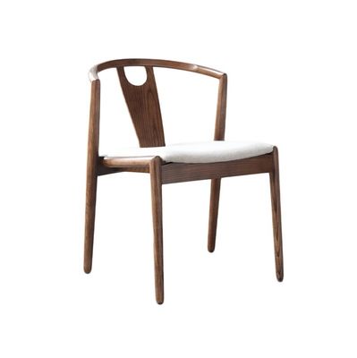 Embalagem de correio N Mobiliário de sala de jantar Moderno Madeira Sólida PU Couro/Tecido Cadeira empilhada para restaurante e sala de estar