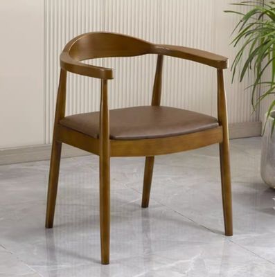 Cadeira de jantar de madeira sólida nórdica moderna de cor personalizada Cadeira de cadeira de madeira de madeira de madeira de madeira de madeira de madeira