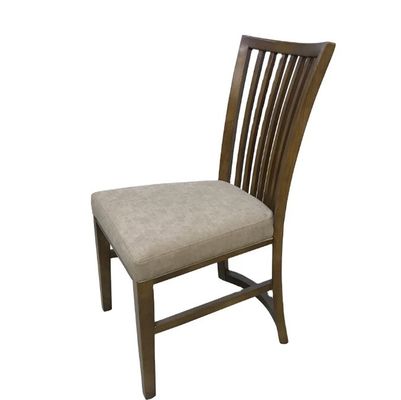 Móveis de interior de design moderno e simples Refeições sólidas De madeira de carvalho Cadeira de restaurante de madeira de carvalho Mobiliário de sala de estar Embalagem de correio N W48*D57*H88CM