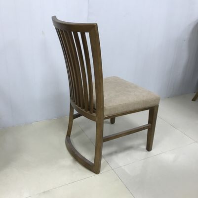 Móveis de interior de design moderno e simples Refeições sólidas De madeira de carvalho Cadeira de restaurante de madeira de carvalho Mobiliário de sala de estar Embalagem de correio N W48*D57*H88CM
