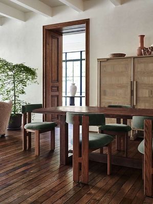 Cadeira de jantar de madeira maciça moderna para mobiliário de sala de estar de luxo