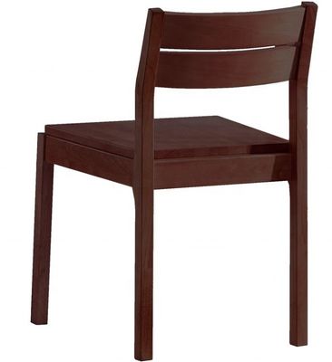 Cadeiras de restaurante e refeição de madeira sólida simples e moderna nórdica