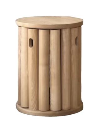 Chapéu de madeira de carvalho vermelho empilhável simplesmente projetado cadeira de madeira maciça para móveis de sala de jantar