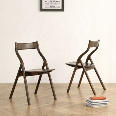 Cadeira de restaurante de madeira de estilo moderno de luxo com desenhos e materiais aceitáveis para o cliente