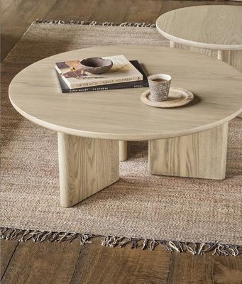 Modern Designer Center Mesas de café para móveis domésticos com quadro de madeira de pinheiro e pedra natural da Itália