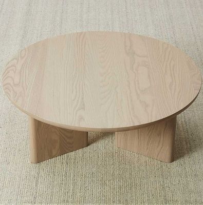 Modern Designer Center Mesas de café para móveis domésticos com quadro de madeira de pinheiro e pedra natural da Itália