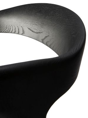 Cadeira de jantar de madeira maciça de estilo moderno europeu para móveis de hotel em madeira de cinza