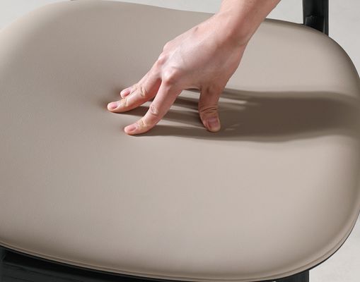 Madeira sólida PU de tecido de couro natural de plástico de rotão com acabamento de nitrolaque