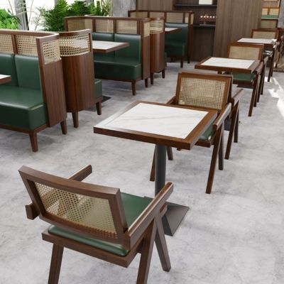 Garantia de dois anos Cadeira de vime de rotão quente para móveis de sala de jantar Cadeira K em casa interior sala de estar