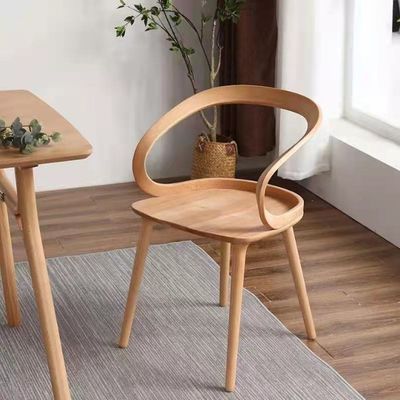 Mobiliário de madeira maciça cadeira moderna para jantar de casamento em estilo moderno de luxo