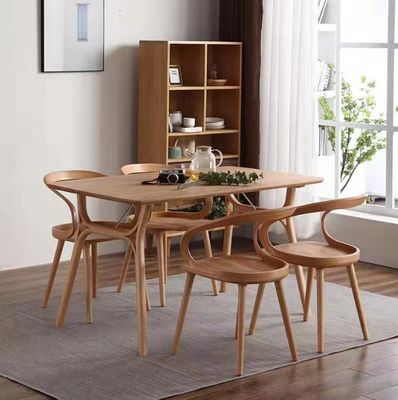 Mobiliário de madeira maciça cadeira moderna para jantar de casamento em estilo moderno de luxo