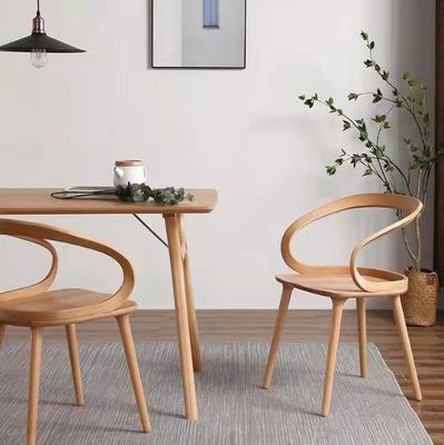 Mobiliário de madeira maciça cadeira moderna para jantar de casamento em estilo moderno de luxo