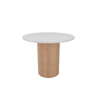 NO Mesa de jantar de madeira redonda dobrável para sala de jantar moderna Mobiliário de sala de estar Mobiliário de casa