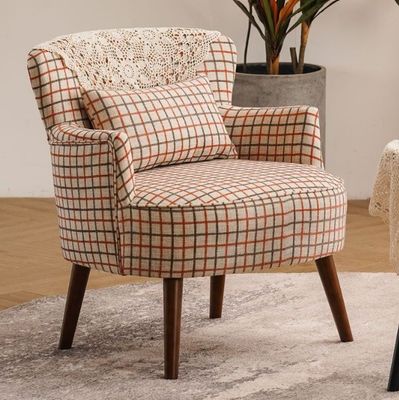 Cadeiras de braço de madeira para móveis de sala de estar American Modern Design Solid Wood Leisure Chair
