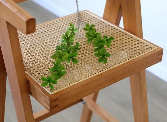 Cadeira de bar de madeira maciça com apoio nas costas e braços Natural/Norte/Negro