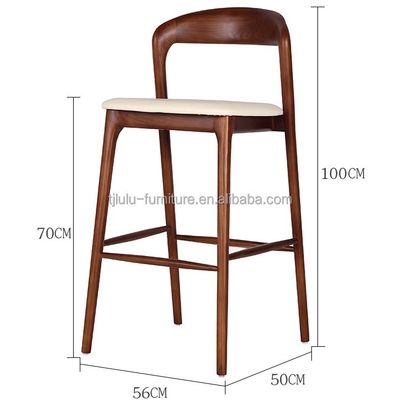 Cadeira de sala de jantar de madeira maciça