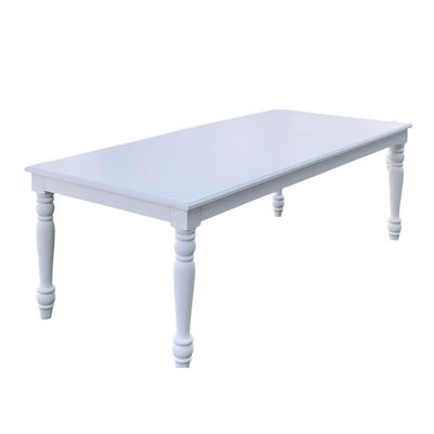 Confecção de mobiliário de mesa de jantar de madeira maciça