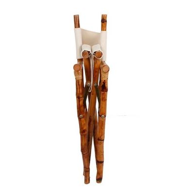 Cadeira de direção de madeira de bambu de exterior Função dobrável para acampamento de praia Material de bambu Móveis comerciais