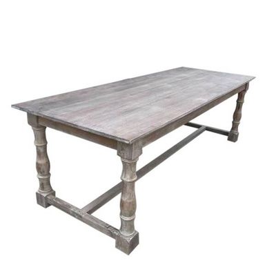 Nitrolacquer Finish American Color Tables Rectamgle Solid Wood Dining Folding Table para design moderno simples