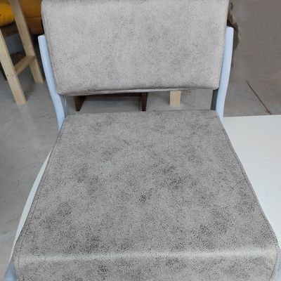 Quarto com apoio e madeira maciça refeição natural cadeira de chão sem pernas para sala de estar design minimalista