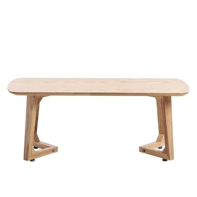 Mobiliário de mesa de café de madeira maciça moderna com acabamento de nitrolaque para sala de estar Mobiliário de estilo nórdico